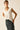 Camiseta cuello pico fluida Blanco