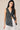 Chaleco zig zag lentejuelas gris