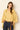 Kimono lino flecos amarillo